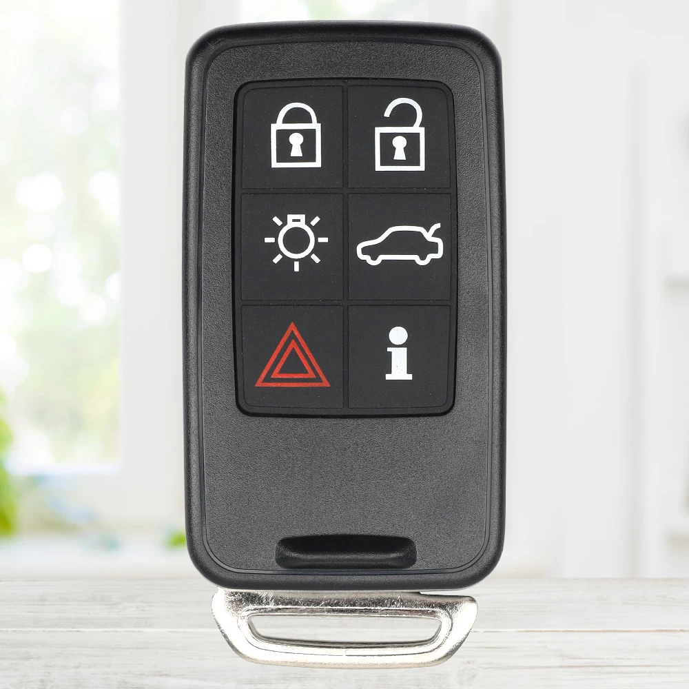 MS 6 кнопок 902 МГц fcc KR55WK49266 умный пульт дистанционного управления ключ для volvo xc60 xc90 s90 s60 2009-2014 брелок без ключа автомобильный пустой