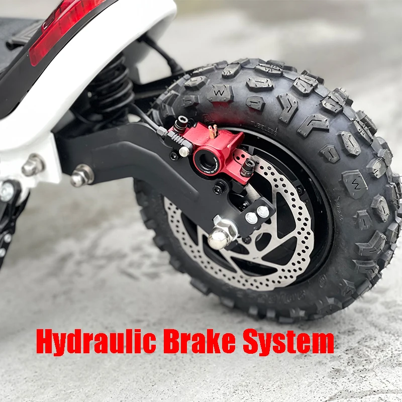 2024 Adult Urban Scooter Fat Tire 1800W E Scooter Electric Scooter 40Km Long Range With 11' Self Sealing Off Road Tire