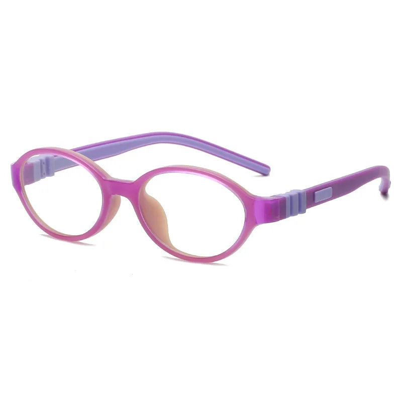 Detachable Design Children Eyewear Silicone Flexible TR90 Frame Blue Light Blocking Computer Glasses