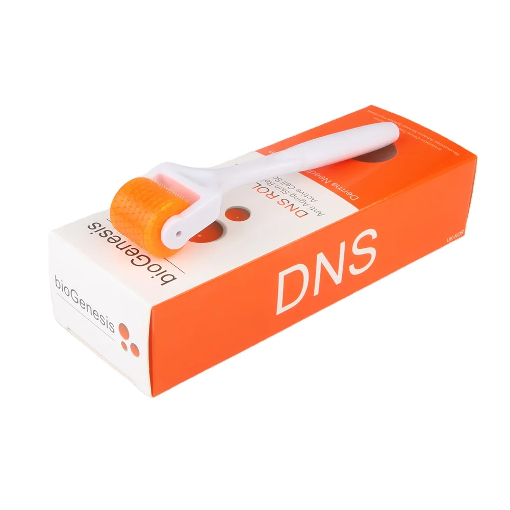 Derma needling system derma roller 540 microneedle dermaroller with dns titanium needles