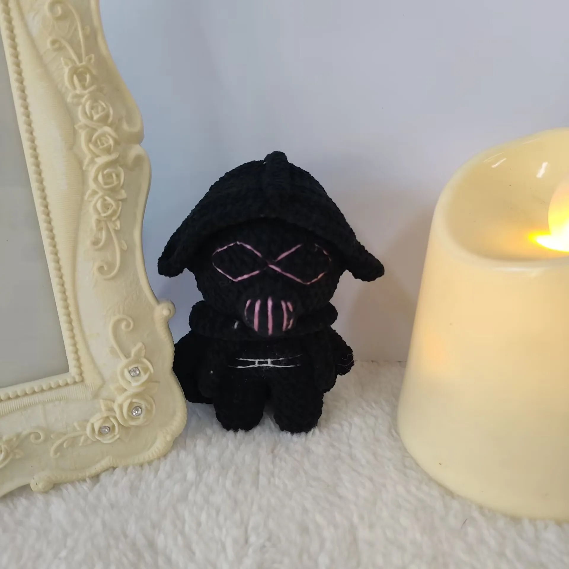 Popular Custom Handmade Finished Crochet Stuffed Soft Plush Cute Baby Animals Toys Panda Frog Cat Bear Amigurumi
