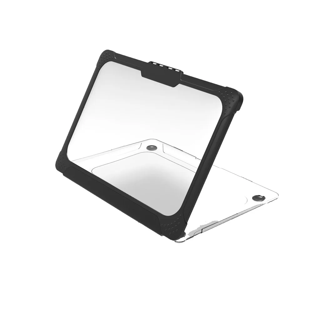  Защищенный ударопрочный Прозрачный чехол для ноутбука Macbook Air 13 дюймов 2020 с логотипом фирмы