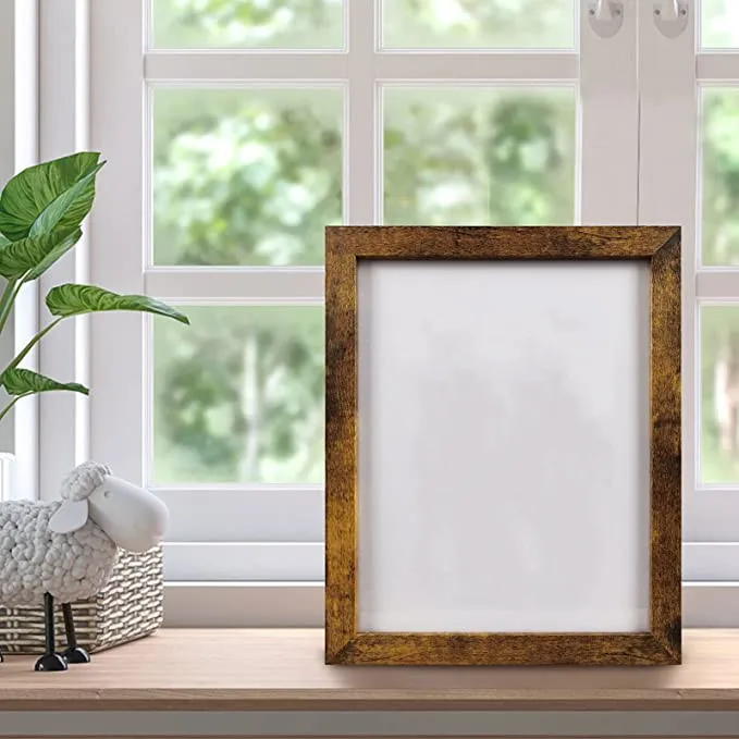 Cadres Photos Bois Great Bamboo Drawing Frames 8x10 Picture Frame Brown Set of 6 Display Pictures 5x7 With mat 8x10 Without Mat