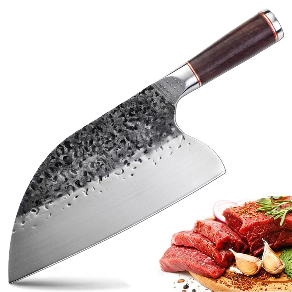 Пользовательский профессиональный ручной Кованый 67 слоев Дамасская сталь Китайский кухонный Мясник шеф-нож с черной