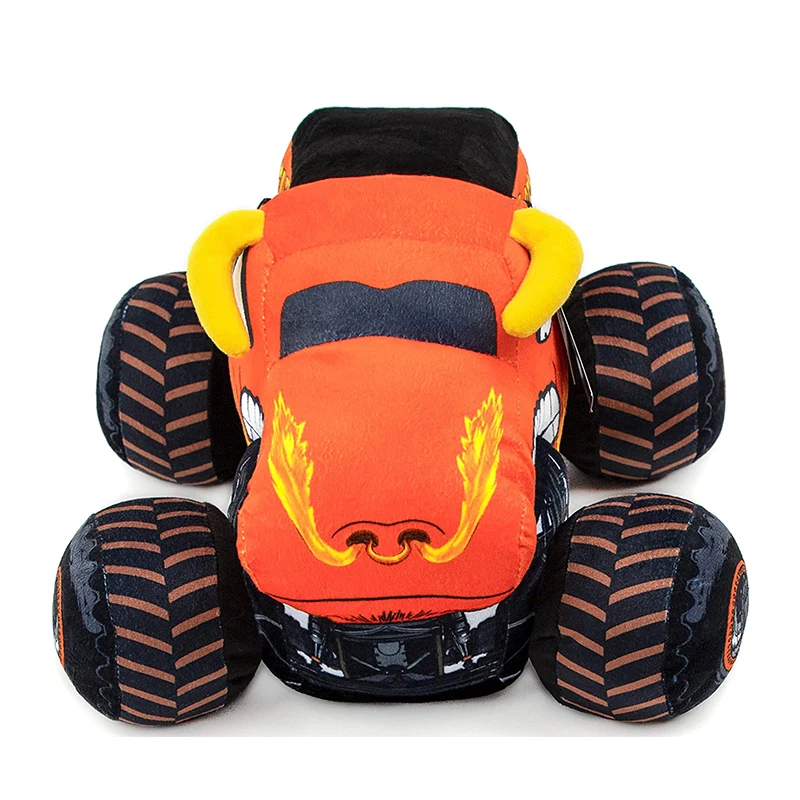 Monster Jam Plush Stuffed El Toro Loco Pillow Buddy Monster Truck Stuffed Animal for Children Kids Plush Toys