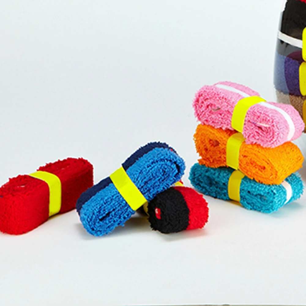 Multi color sweat absorption towel badminton racquet grip tennis