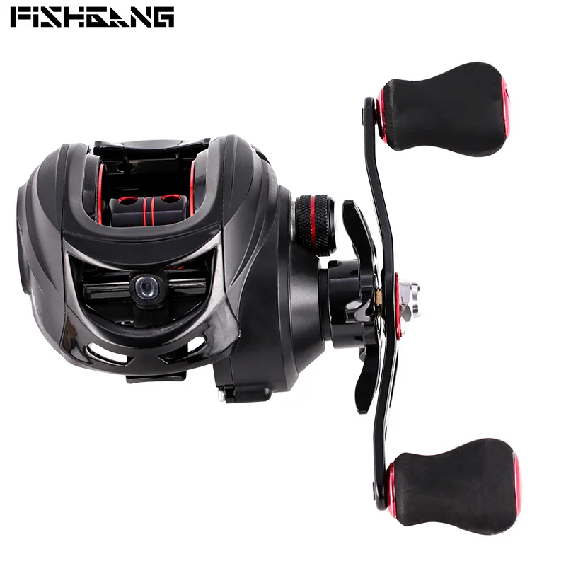 FISHGANG bait casting fishing reel  17+1BB 7.2:1 Left Right hand Magnetic Brake Metal Wire Cup Baitcasting Fishing Reel