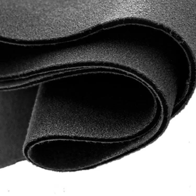 Cheap Neoprene Ok Fabric 5mm Hook Loop Fabric Coated Neoprene Sheet for Sports Protective