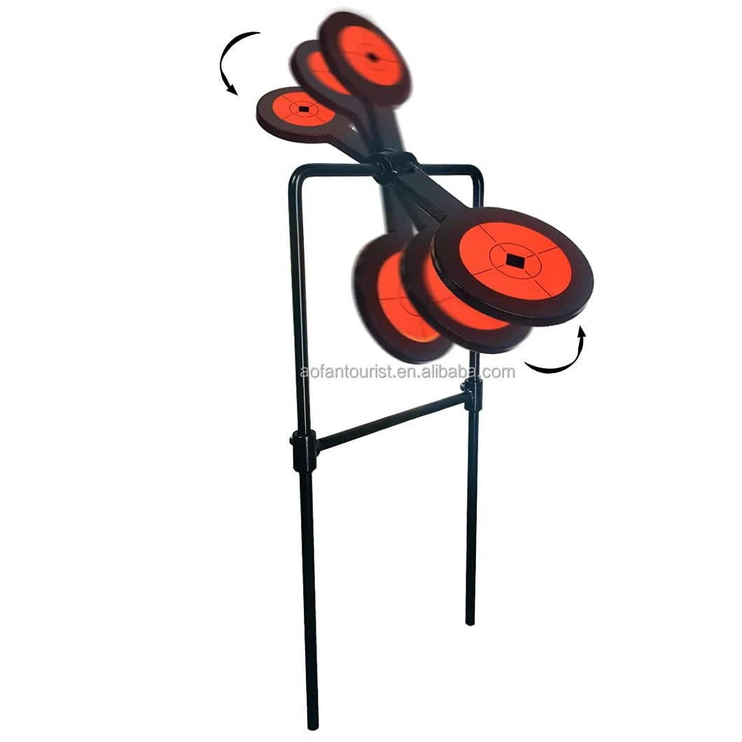 Guide Gear Steel Auto Reset Targets target withPortable Design Spots for Outdoor Range