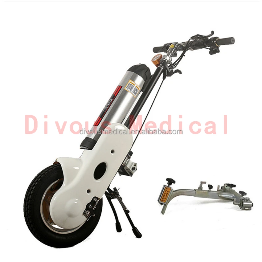 36V 400W high quality lithium battery electric drive front for sports /manual wheelchair attachment electric handbike handcycle