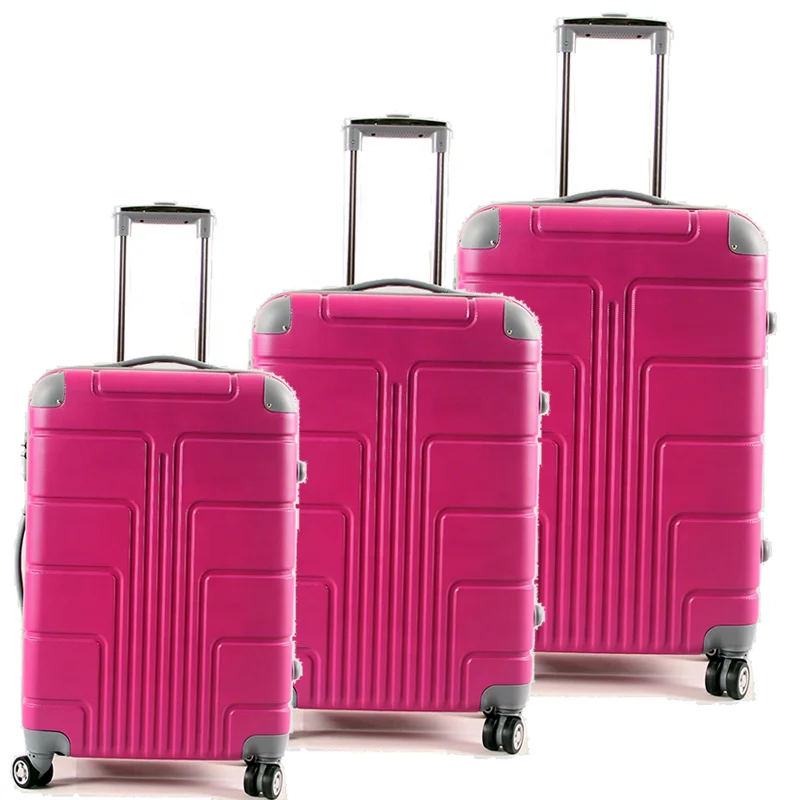 Manufacture Oem Suitcase Travel Luggage Bags Women Men Suitcase 20 24 28 Inch 4 Spinner Wheels Hard Shell Travel  Luggage