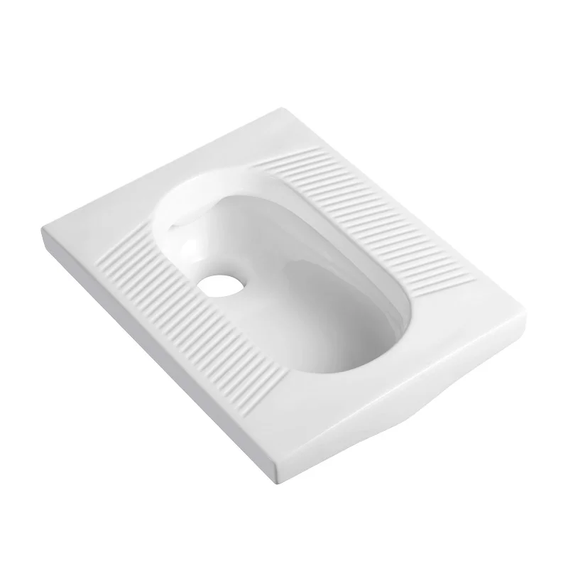 Горячая Распродажа керамическая кастрюля для туалета гарантированное качество белая приседаний