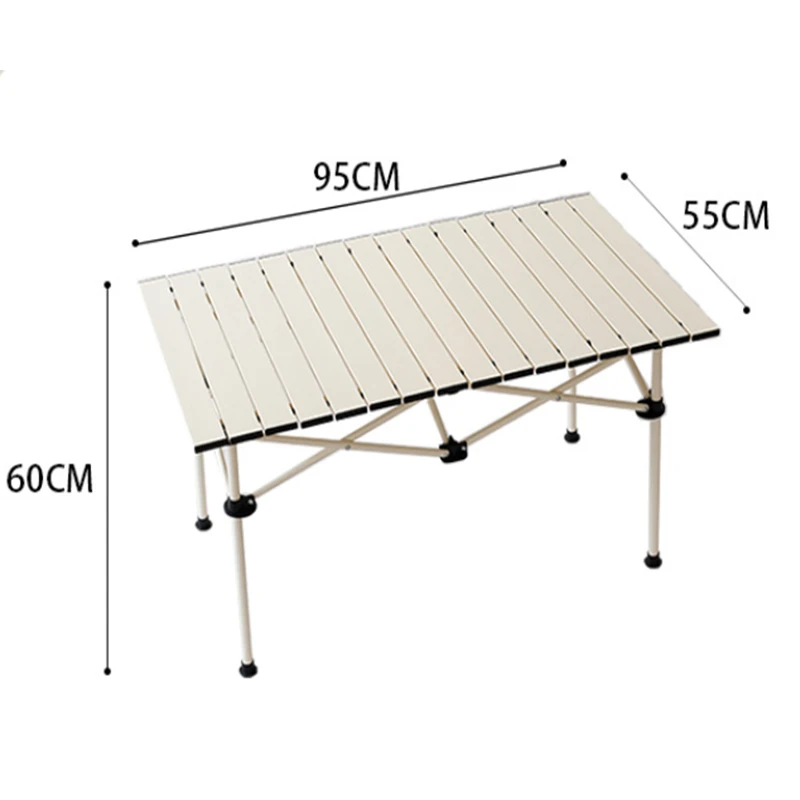 High Quality Aluminum Alloy Outdoor Folding Camping Table Portable Ultra-light Beach Table Camping Supplies