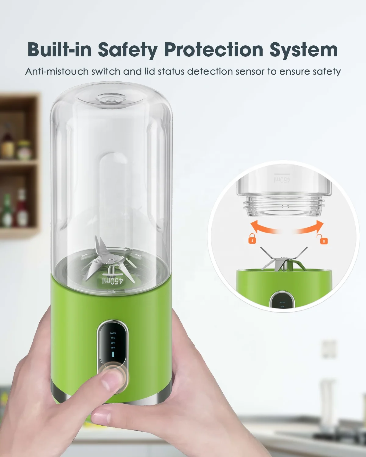 Прямая поставка от производителя, 2021 Новый портативный блендер, соковыжималка, Мини Блендер, мини блендер для сока