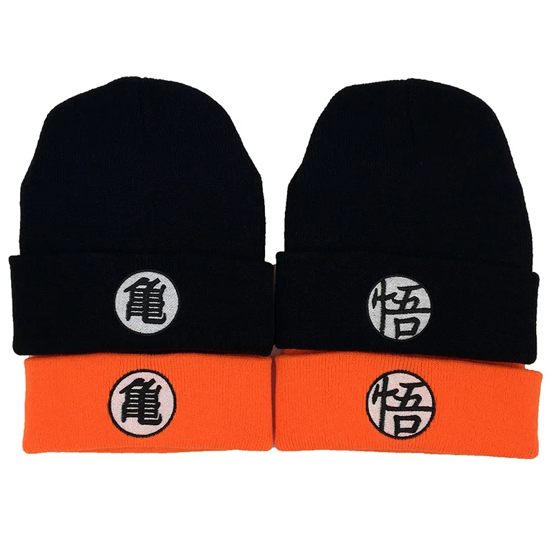 Hot Drag-on Ball Anime Goku Knitted Hat Turtle Fairy Warm Woolen Beanie Hat Beanie Hat