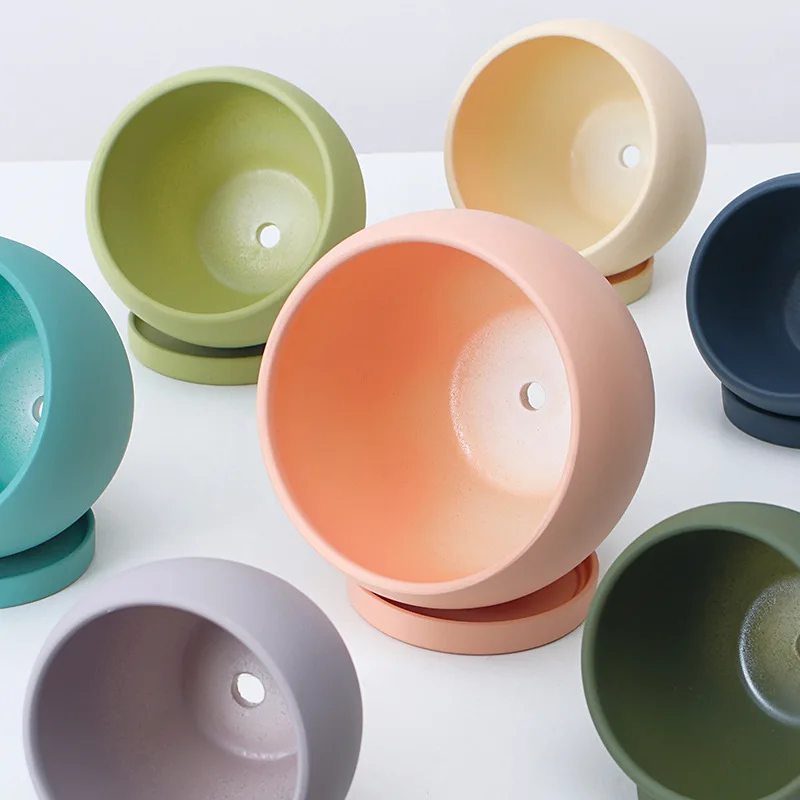 Керамический горшок для растений, комнатный горшок для растений, цветочный горшок для суккулентов, оптовая продажа