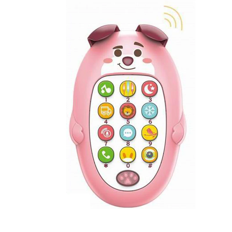 Felisu Puzzle early education mobile phone Russian edition cute bear style