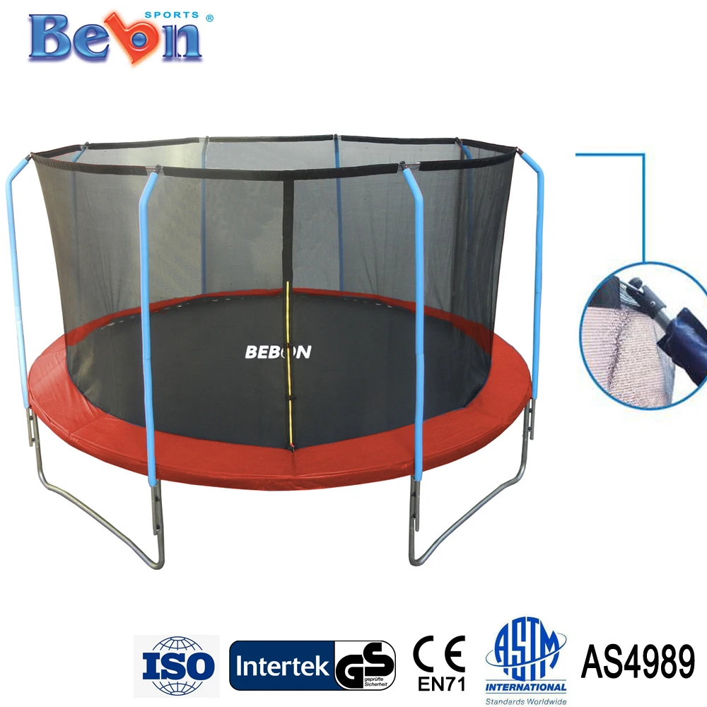 Pumpkin premium trampoline with replaceable iron wire rod and coil tube, the best-selling  trampoline in the factory,