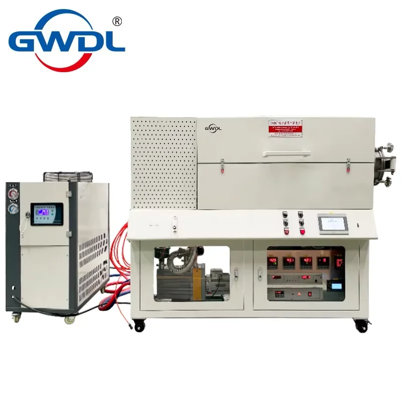 1200 degree High temperature and high vacuum atmosphere aging furnace small laboratory rotary kiln