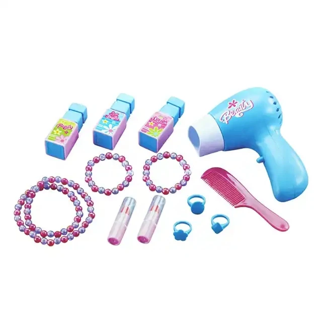 Toys Girl Dresser Mirror-Pink Dressing Table Music Dresser With Mirror And Lights