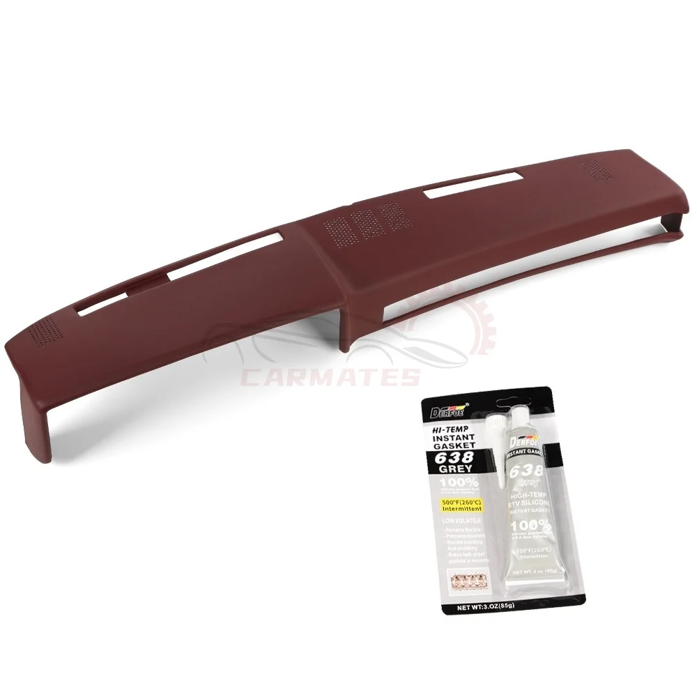 Dash board panel Fits for 1981 - 1987 GMC Chevy Full Size Pickup 1981 - 1991 GMC Chevy SUV instrument cover
