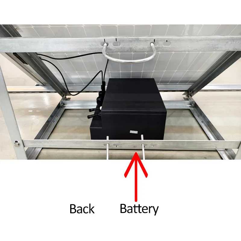 12V 24V DC 48V PoE IEEE 802.3bt/at/af Off-Grid Solar UPS System For 40W-50W AP/IP Iphone/Antenna/CCTV Camera