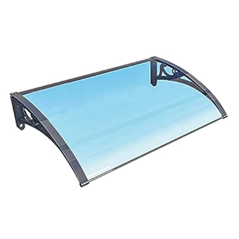 Greenhouse Policarbonato Solid Outdoor Garden Awning Canopy With Backyard Polycarbonate Roof Cover Aluminum Awning