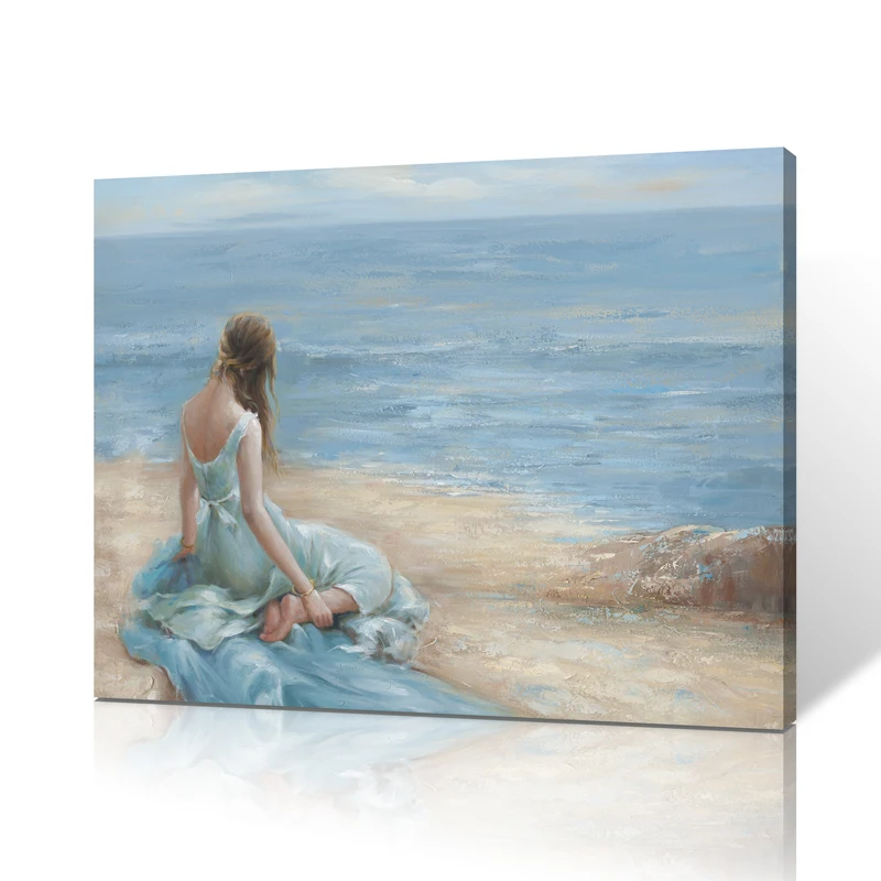 High Quality Home Decorations Lady Oil Paintings Canvas Wall Art Living Room Hand Painted Painting