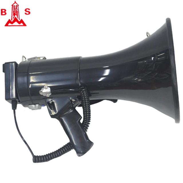 Yiwu wholesale price multi function megaphone manufacturer power loudhailer with handheld microphone