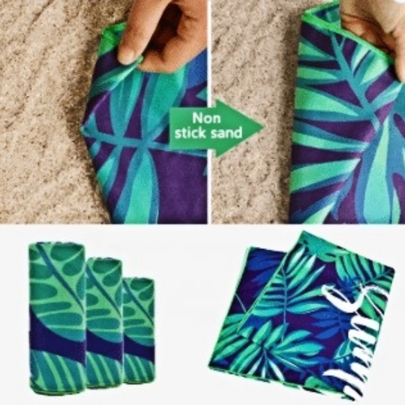 wholesale custom cotton microfiber round beach towel logo print thick kids bath towels turkish beach towels with tassel