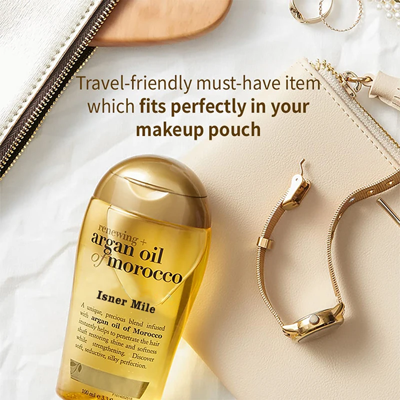 OEM ODM Moisture Shine Hair Care body&face oil and Argan Oil Hair Serum Hair Oil