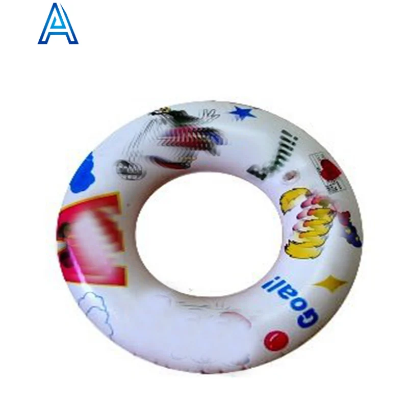 Factory manufacturer customize swimming tube circle ring swimming float Inflatable ring for pool inflatable toy