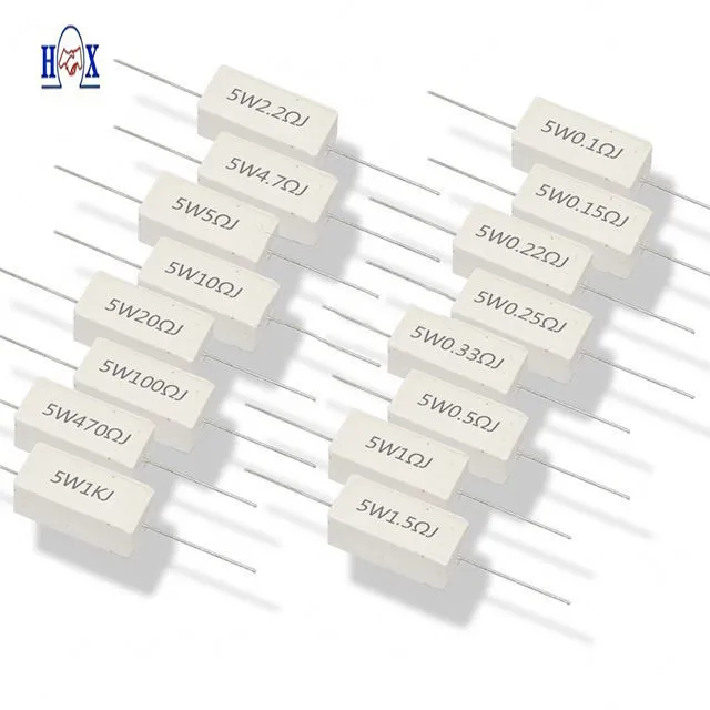High quality for Ceramic Cement Resistor  Cement Fuse Resistors from Hanxiang Electronics