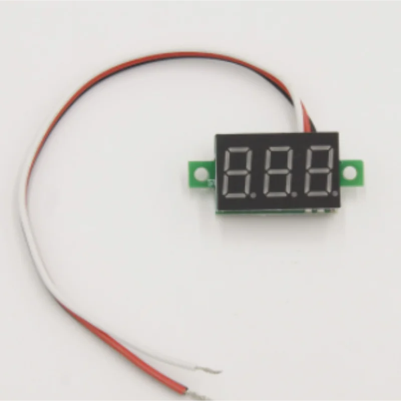 0.36 Digital LED Module DC0-40V DC0-100V Voltmeter Tester Panel Meter Gauge for Motorcycle Car