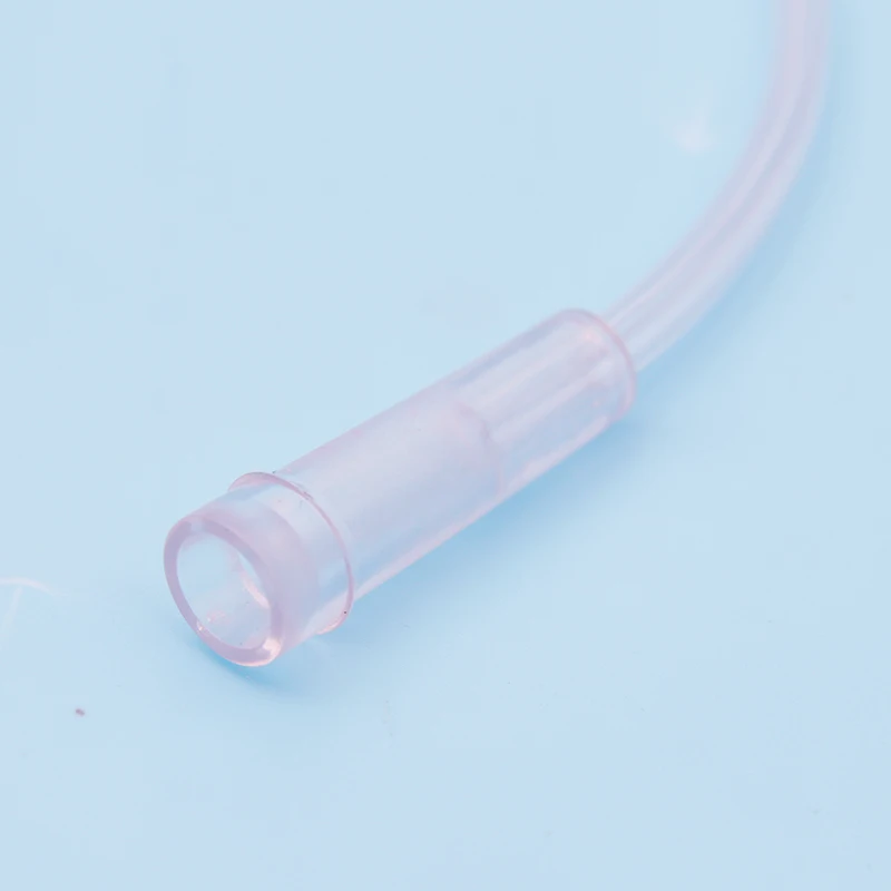 China Suppliers Fine Quality Soft PVC Adult Medical Nasal Oxygen Cannula Tube
