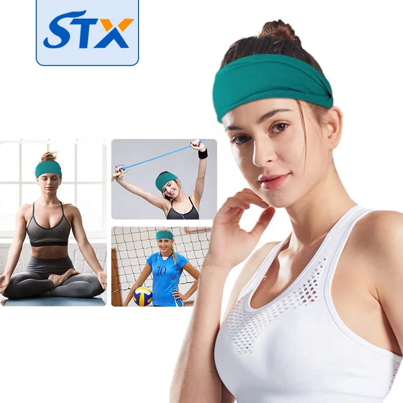 Shuntaixin Wholesale Designer Fashion Fit Face Skincare Makeup Woman Hair Band Cloth Elastic Custom Sports Headband With Logo