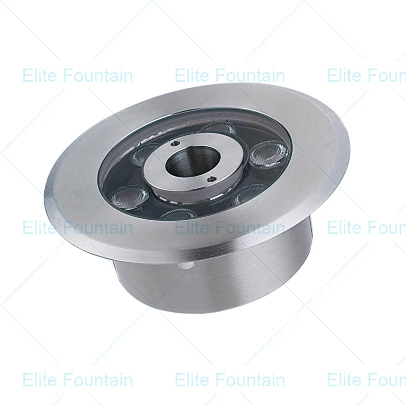 
EF170GK Stainless Steel Central Hole Water Fountain Swimming Pool Light Underwater Lamp ACDC12V, 24V, 220V 