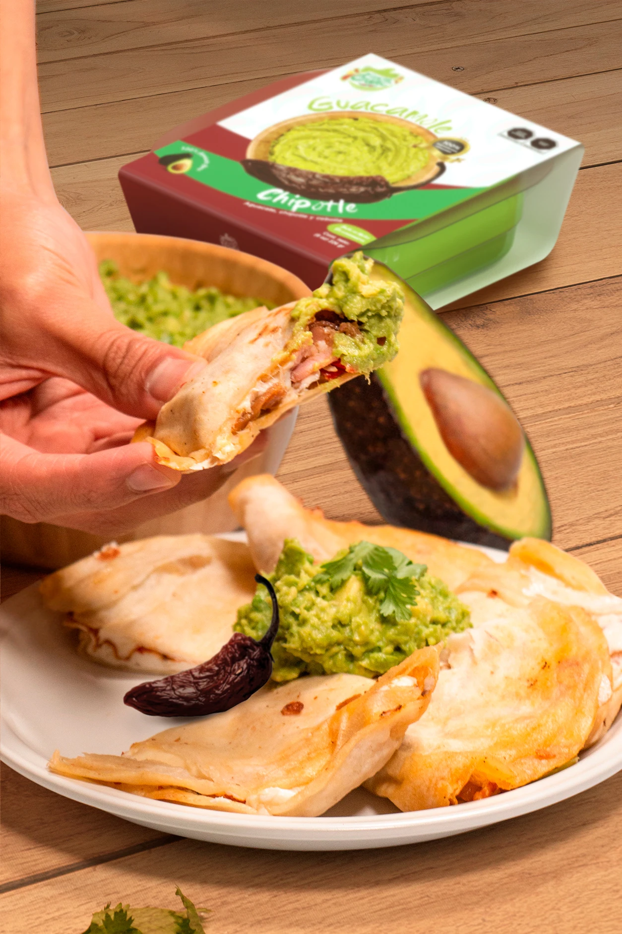 Mexico Agriculture Distributors Private Label Food Flavor Fresh Fruits Vegetables Avocado Sauce Green Frozen Guacamole