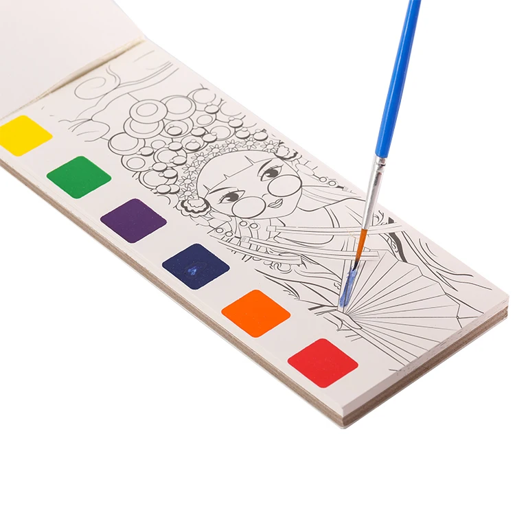 coloring book for children Light Sketch Light Color - World Adventure drawing toys art books