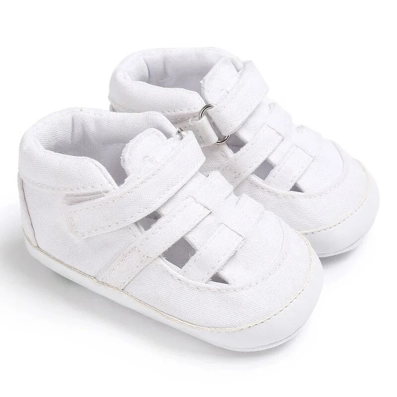 Toddler Cotton Canvas Sports Boy Slide Soft Infant Summer Baby Shoes Sandals