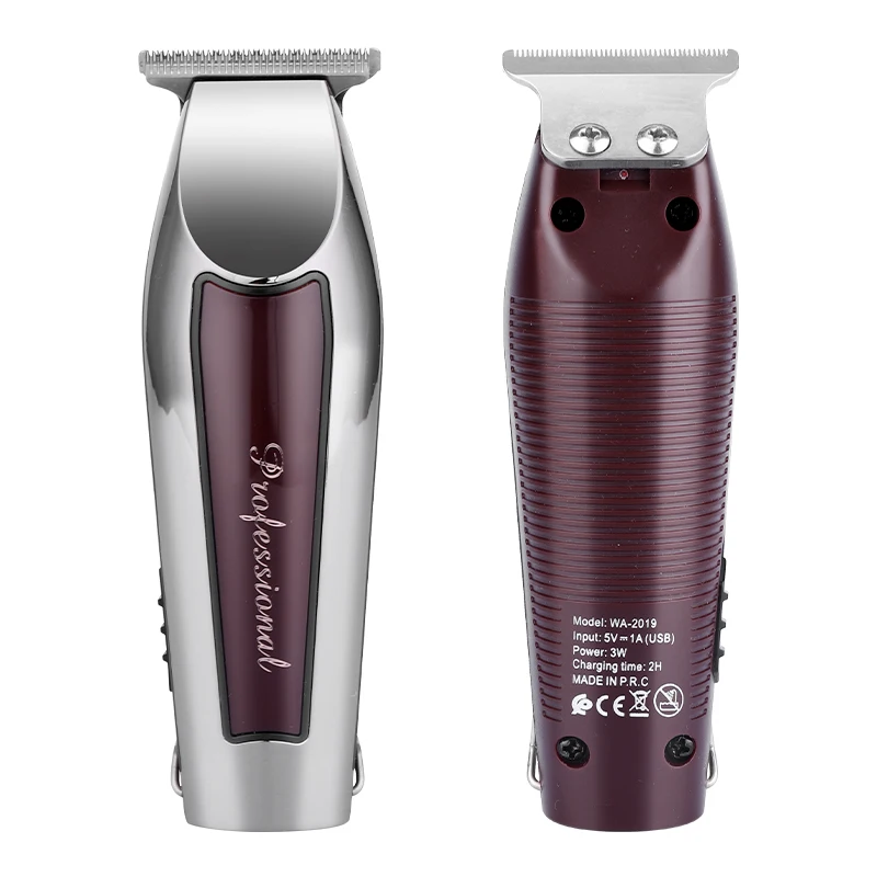 Professional usb rechargeable 0mm barber hair cutting machine electric hair clippers trimmers with accessories limit comb