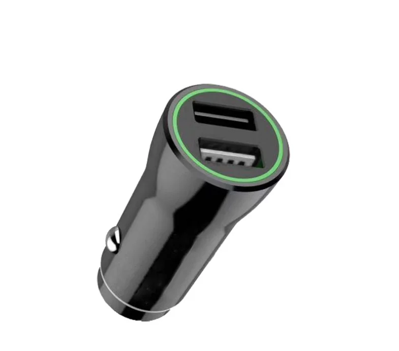 2021 new technology to the portable double usb 3.1 a mini car charger adapter