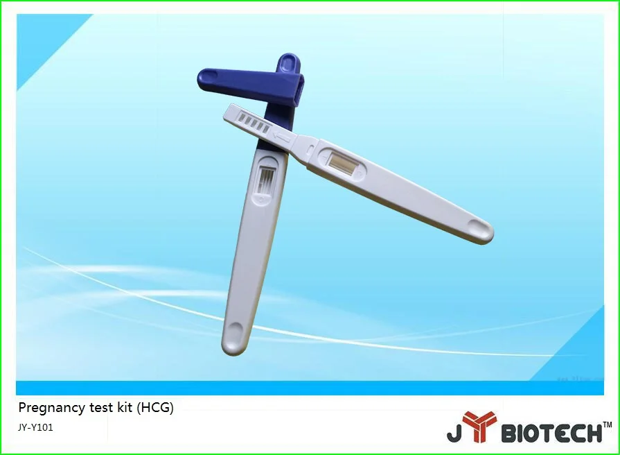 HCG pregnancy test kits plastic cassette