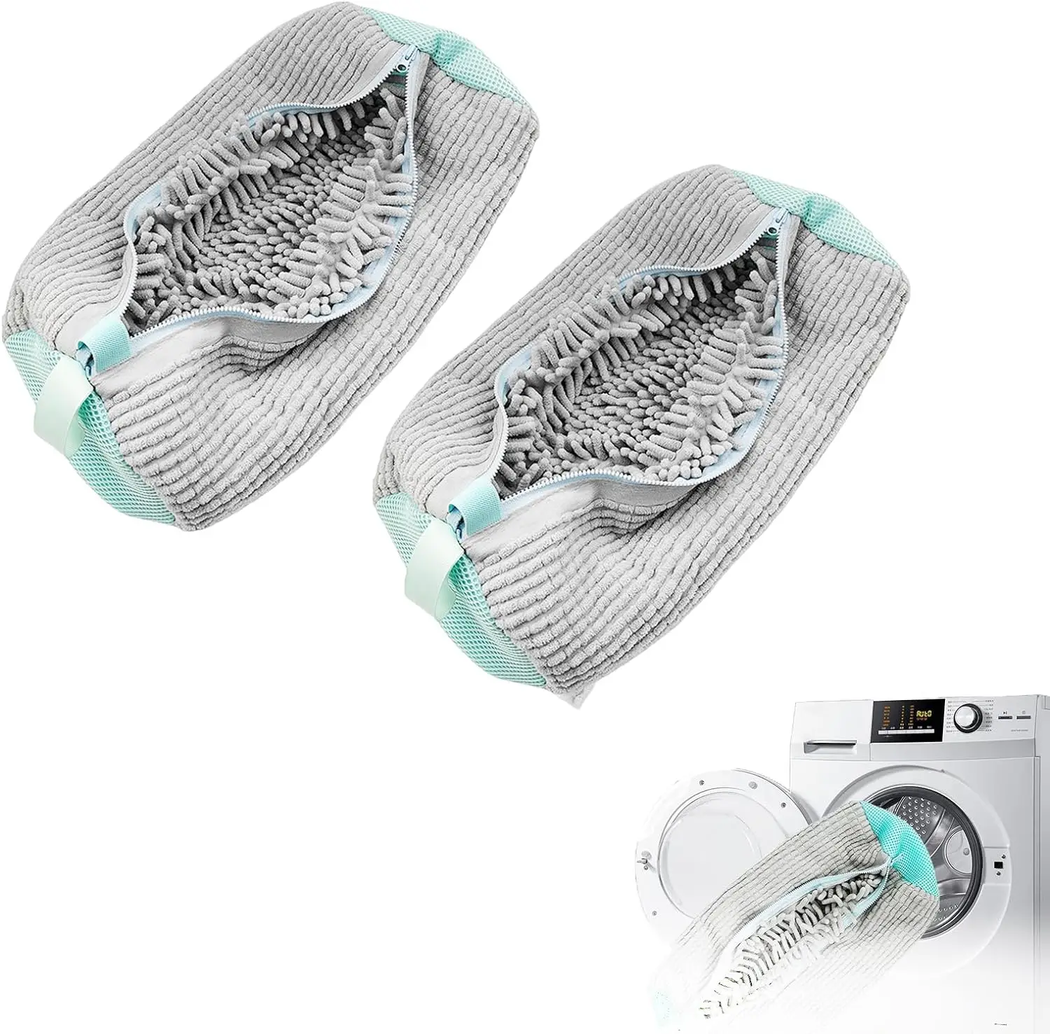 SEQ Hot selling microfiber washer and dryer shoe machine cleaning bag