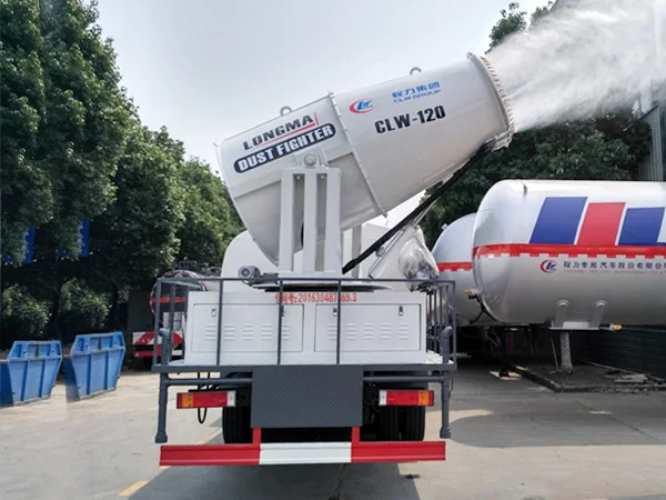 9000liters Dust suppression truck