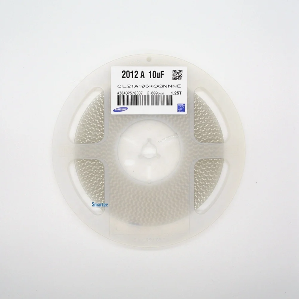 106K SMD  MLCC Ceramic Capacitors 0805 10uF 10% 16V X5R CL21A106KOQNNNE