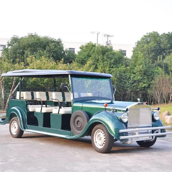 Electric sightseeing car tourism bus for sale