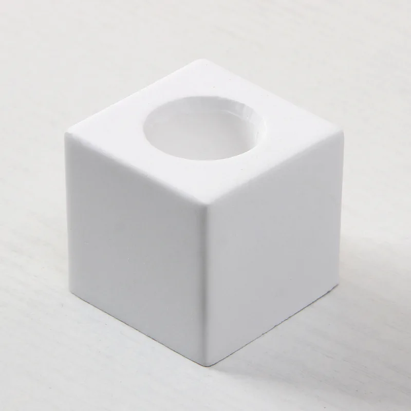 Square Bathroom Dry Diatomite Quick Absorption Single Hole Toothbrush Holder