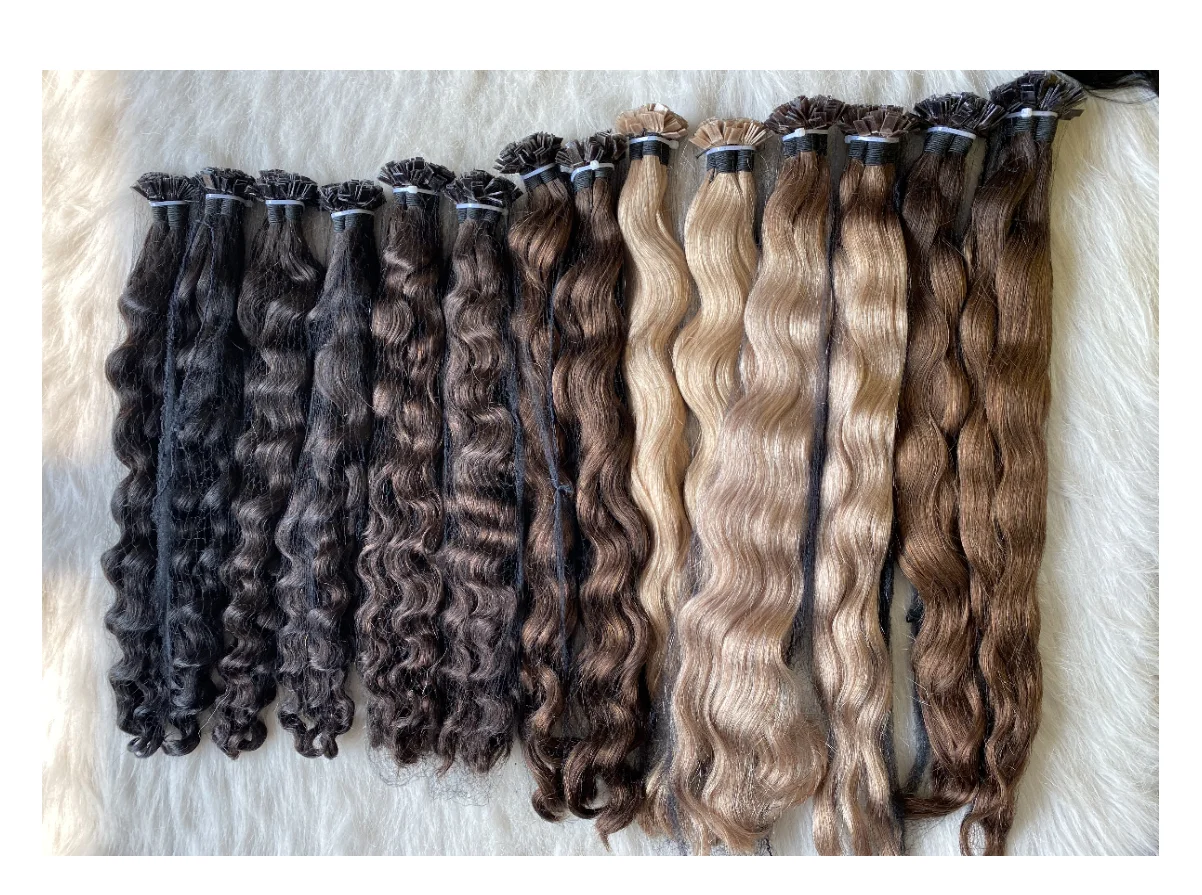 New Hair Extension Product 100% Human Hair  Micro Ring Tip Hair