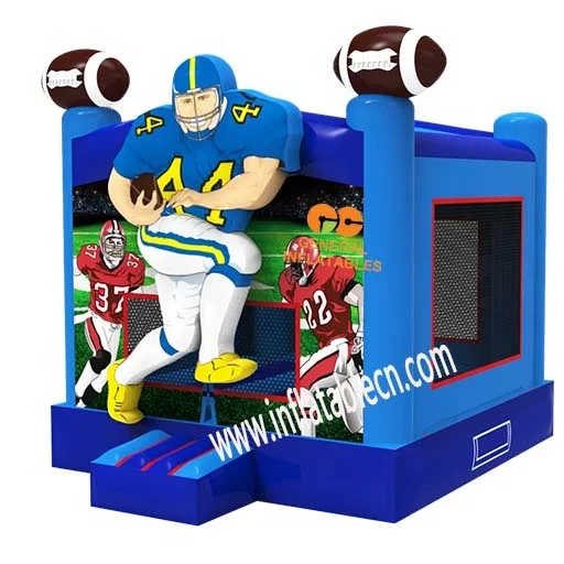 3D Football Jumper Bounce Houser for sale in China